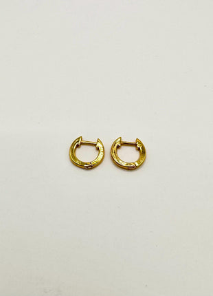 Gold Hoop Earrings | Delicate Huggies | Small Gold Hoop | Minimalist Earring