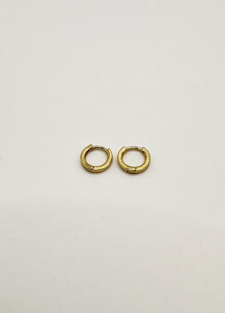 Dainty Hoop Earrings | Gold Huggies | Delicate Hoops